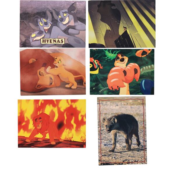 1994 Skybox Lion King Series 2 Disney Trading Cards [Lot of 6] - Picture 1 of 14